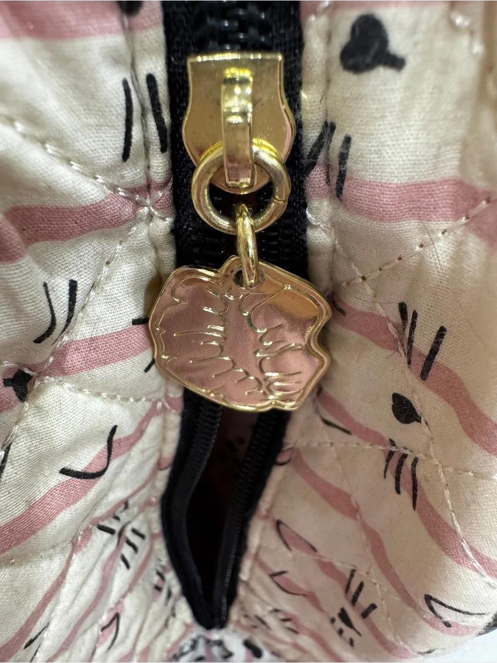 Betsey Johnson quilted backpack